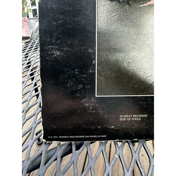 Grateful Dead From The Mars Hotel Vinyl Record 1974 Gd-102 Vtg 33 Rpm Lp - Picture 11 of 14